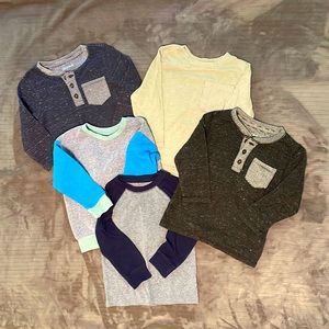 Boys’ 2T Cat&Jack long sleeve bundle